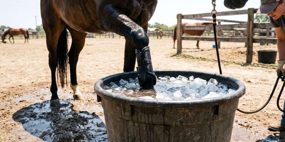 The real difference in using ice boots versus ice buckets and cooling boots